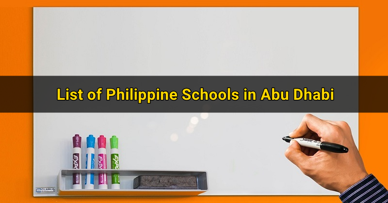 List of Philippine Schools in Abu Dhabi