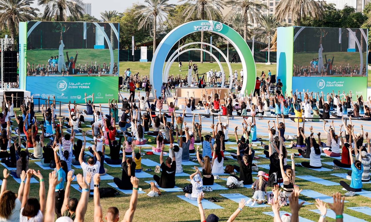 dubai yoga event free registration