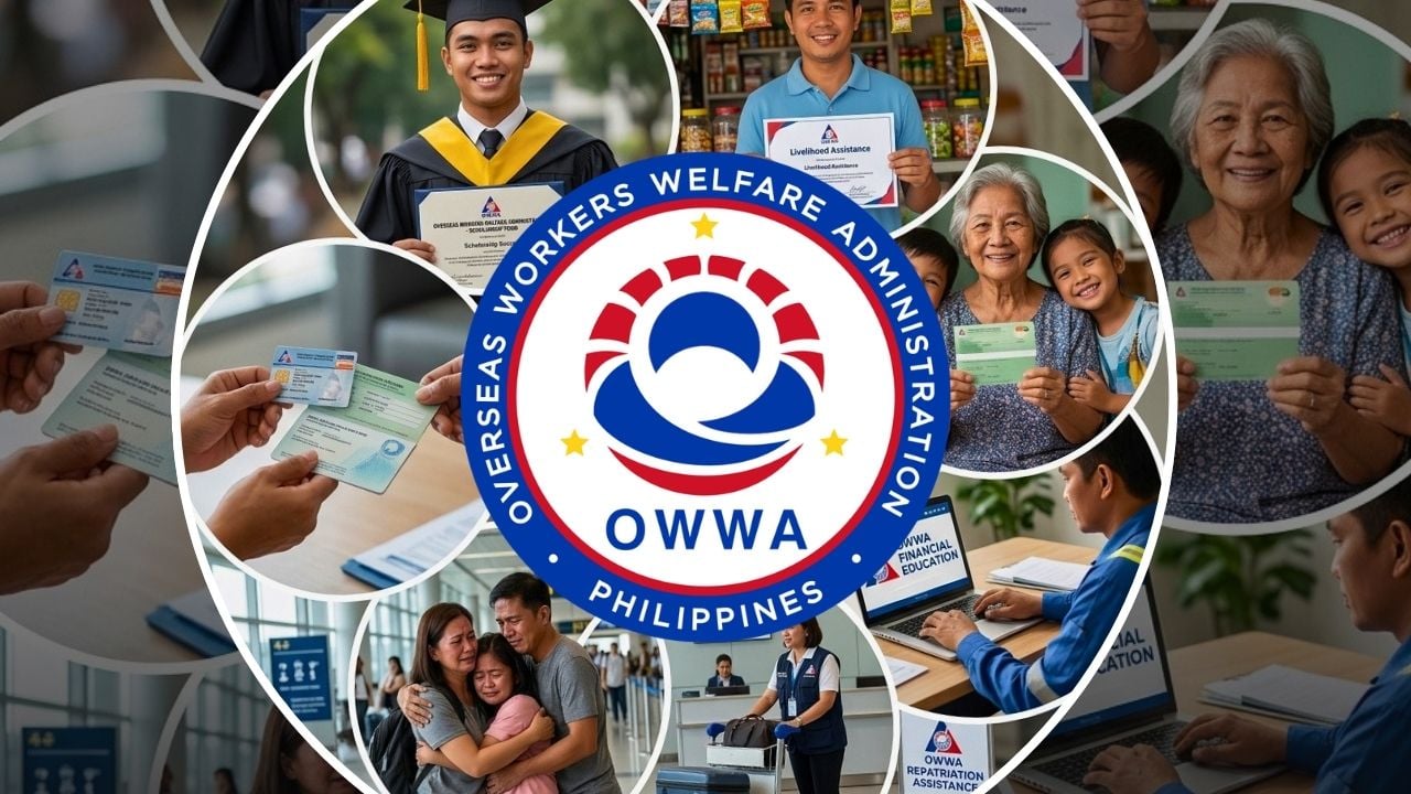 list of owwa programs benefits and services for ofws and dependent families